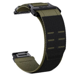 Quickfit Nylon Rugged Armband Für Garmin Fenix 7 7X 6 6X Epix Pro 5 5X Plus 3HR