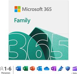 Microsoft 365 Family  Office 365 15 Monate 6 Nutzer Sofort Versand in 5 MinutenMwst Rechnung | 24/7 - 5 Minuten Versand digital