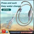 Aquarium Fischtank Staubsauger Siphon Pumpe Wasserwechsler Kiesfilter Werkzeuge 