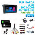 Für Mazda 3 BK 2003-2009 9 Zoll Android 13 2G+64GB Autoradio GPS Navi WIFI BT 