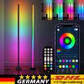 ED Stehleuchte RGB 10W Dimmbar Farbig Stehlampe Lichtsäule Standleuchte Dimmbar