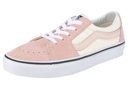 Vans SK8-Low Sneaker mit kontrastfarbenem Logo an der Ferse , Gr. 39 , rose