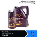 Mannol Energy Combi LL 5W-30 VW BMW LL-04 MB 229.51 5+1 Liter = 6 Liter