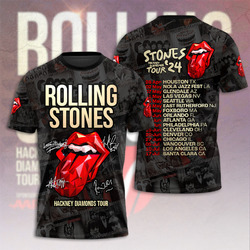 GOOD PRICE-The Rolling Stones Hackney Diamonds Tour 2024 3D T-Shirt Hoodie