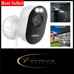 Reolink Lumus-2K 4MP Überwachungskamera Aussen mit Spotlights, 2,4/5GHz Dualb...