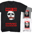 ★Joker T-Shirt Why so serious? Batman Film Kino Dark Knight Neu S-5XL JK21104★