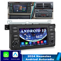 Android 13 Apple Carplay Autoradio GPS IPS WiFi Für BMW 3er E46 M3 Rover75 2+64G