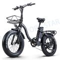 20 Zoll Elektrofahrrad E Mountainbike 48V 15AH E-Bike 800W Motor Trekking Bike