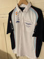 Aston Martin Racing Gulf Le Mans Pit Crew Team Issue Hackett Polo Shirt, XXL #1