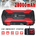 28,000mah Auto KFZ Starthilfe Jump Starter 12V Ladegerät Booster Power Bank PKW