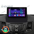 64GB Android14 Autoradio Für Ford Fiesta MK6 2008-2016 Apple Carplay Navi GPS FM