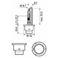 PHILIPS XENON WHITEVISION GEN2 GLÜHBIRNE FERNSCHEINWERFER D2R 85V 35W P32d-3