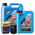 Motoröl 5W30 LIQUI MOLY Longtime Hightech 6L+HENGST Ölfilter+Ölablassschraube