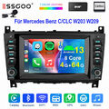 4+64G Android13 Autoradio Für Mercedes C-Klasse W203 CL203 CLK C209 GPS NAV DAB+