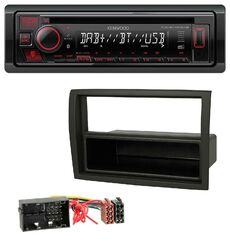 Kenwood MP3 CD USB Bluetooth DAB Autoradio für Fiat Ducato Citroen Jumper Peugeo