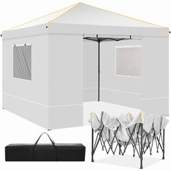 Pavillon 3mx3m Wasserdicht Faltpavillon Pop Up Partyzelt Gartenzelt UV Schutz DE