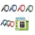 Dymo® Prägeband Beschriftungsband 3D 9 mm breit 3 m lang glänzend f Junior Omega