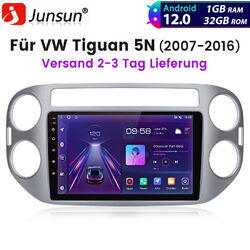 Für VW Tiguan 5N 2007-2016 Android12 Autoradio GPS Navi Stereo WIFI USB DAB+ 32G