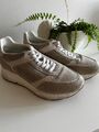 Marco Polo Sneaker Laufschuhe Schnürschuhe Weiß Leder Damen Gr. 40