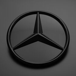 Mercedes Emblem Kühlergrill Stern Logo vorne schwarz A1778884200 W177 W247 W118