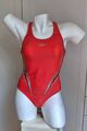 Speedo Badeanzug, Gr. 36, Rot, mit Schwimmer Rücken, Aqua Racer