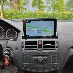 32G Android 13 Carplay Autoradio GPS SCHIFF WiFi Für Mercedes C-Klasse W204 S204