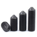 Madenschrauben Gewindestifte Spitze ISK DIN 914 M2 M3 M4 M5 M6 M8~M12 Stahl 12.9
