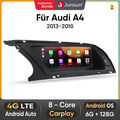 Carplay Autoradio Navi Für Audi A4 2013-2016 8.8" Android 12 GPS DAB 6+128GB FM