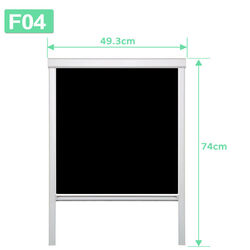 Dachfensterrollo Badezimmer Thermorollo Rollo ohne Bohren Classic Waschraum