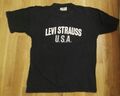 Levi Strauss Vintage T-Shirt für Damen mit Rundhalsausschnitt aus den 90ern. 