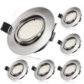 6x LED Einbau Strahler 5W Einbauleuchten Decken Leuchte Set Einbau Spot 230V