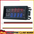 DC 100V 200V 10A Digital Voltmeter Amperemeter LED Dual Display Panel Amp Volt G