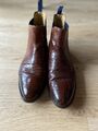 Melvin&Hamilton Stiefeletten Crock Wood, Gr. 40, getragen, blauer Elastikeinsatz