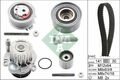 INA Wasserpumpe + Zahnriemensatz 530 0463 30 für AUDI SEAT SKODA VW