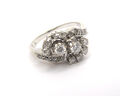 COCKTAIL RING WEISSGOLD 585 BRILLANTEN 0,20 CT GR. 53 JG 940100101000012