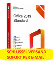 Microsoft Office 2019 Standard MS - SOFORT - E-Mail Versand Key