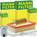 MANN-FILTER INSPEKTIONSPAKET passend für NISSAN QASHQAI/+2 X-TRAIL 2 T31/2.0 dCi