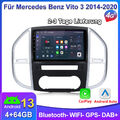 Carplay Für Mercedes Benz Vito 3 Android13 Autoradio GPS RDS BT SWC 4+64G 8-Kern