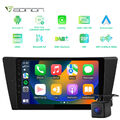 CAM+Android 13 8Core 6+64 Autoradio 9" QLED GPS Navi DSP CarPlay für BMW E90-E93