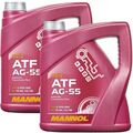 2x4  Liter MANNOL AG 55 Automatik Getriebeöl  ATF Öl  für ZF 6 HP  VW 6-Gang BMW