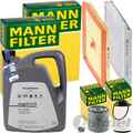 MANN INSPEKTIONSPAKET+5L ORIGINAL 0W-20 MOTORÖL passend für VW POLO 6 SEAT1.0TSI