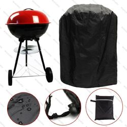 BBQ Haube Garten für Weber Kugelgrill Grill Abdeckung Rund Grill Schutzhülle !!