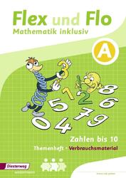 Flex und Flo Mathematik  inklusiv. Arbeitsheft Zahlen bis 10 | Buch | 9783425136