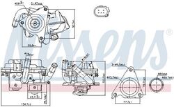 AGR-Ventil NISSENS 98379