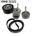 SKF Keilrippenriemensatz VKMA 31121 für VW FABIA POLO IBIZA ROOMSTER SKODA SEAT