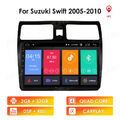 32GB Android 12 Autoradio Apple CarPlay GPS Navi DAB Für Suzuki Swift 2005-2010