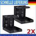 2X Getränkehalter Auto Universal Klappbar Becherhalter Kaffeehalter Cup Holder