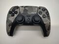 Original Sony Playstation 5 DualSense Wireless-Controller Grey Camouflage Neu