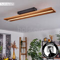 LED Wohn Ess Schlaf Zimmer Raum Flur Leuchte modern dimmbare Decken Lampen Holz