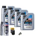 Motoröl 0W30 LIQUI MOLY 4L+HENGST Ölfilter+Spülung+Cera Tec+Ölablassschraube